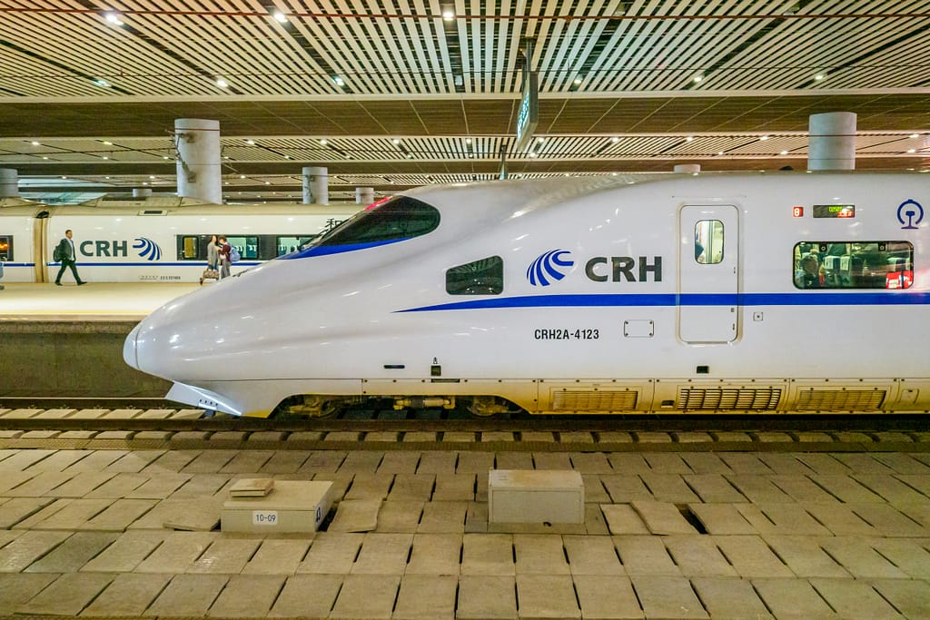 Top China travel tips is to book trains through trip.com.