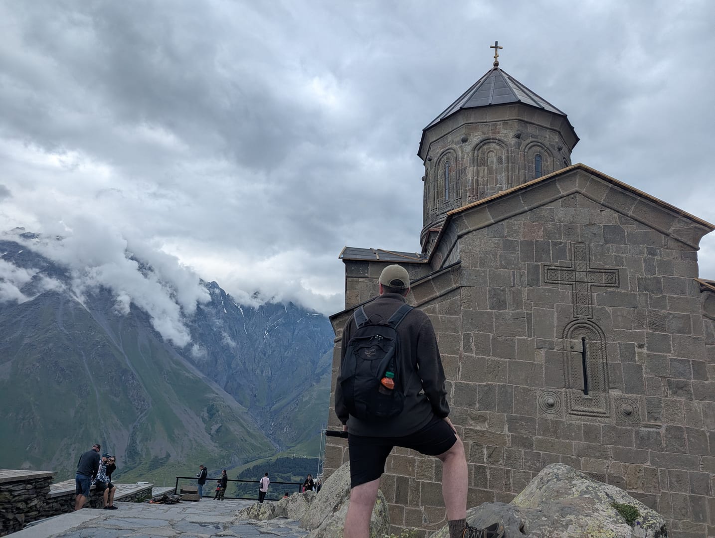 Gergeti trinity church in Georgia