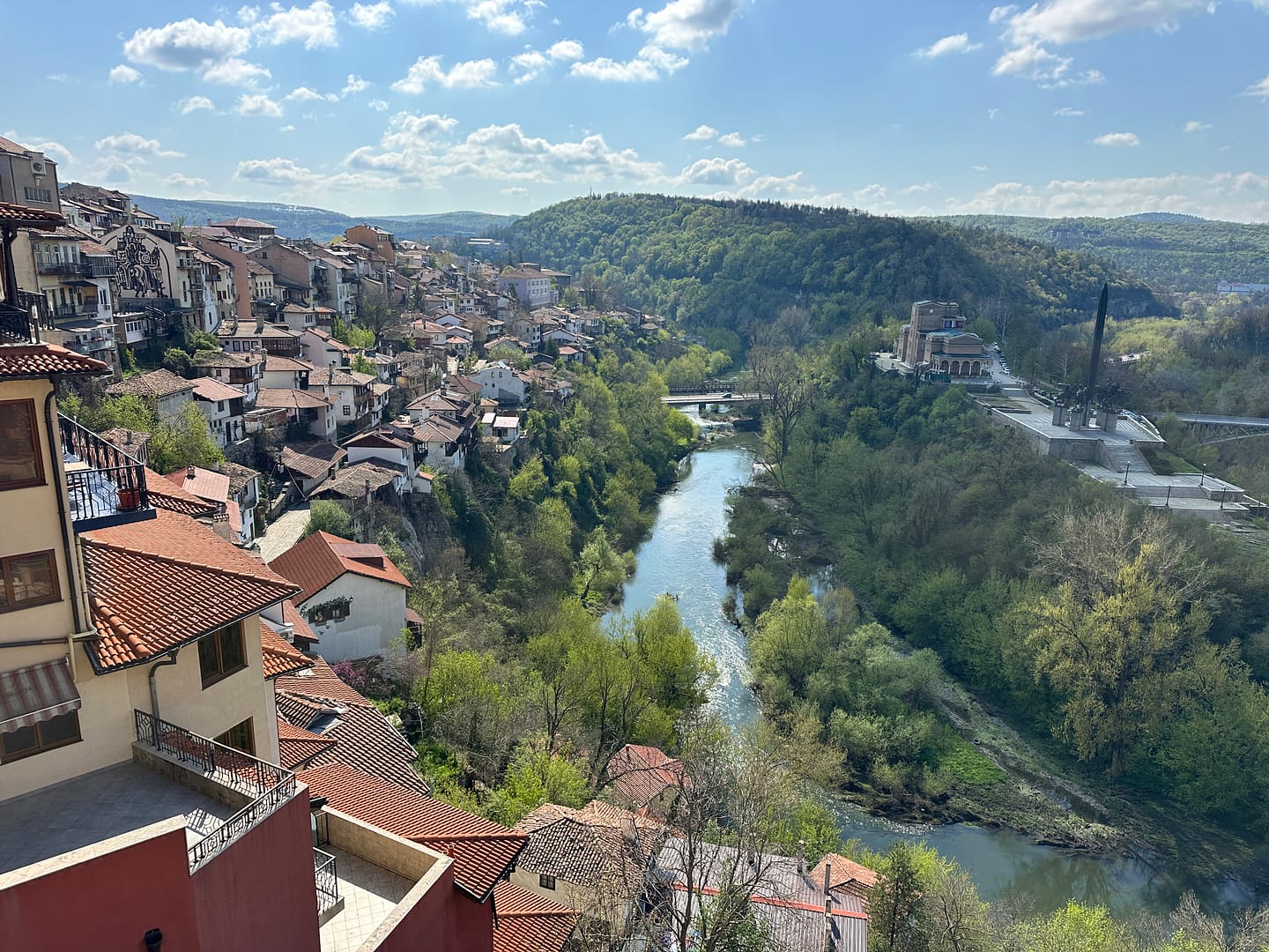Beautiful view of Veliko Tarnovo, a must-visit budget destination in Bulgaria