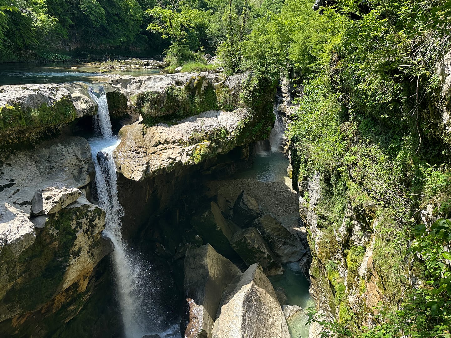 Martvili Canyon in Georgia