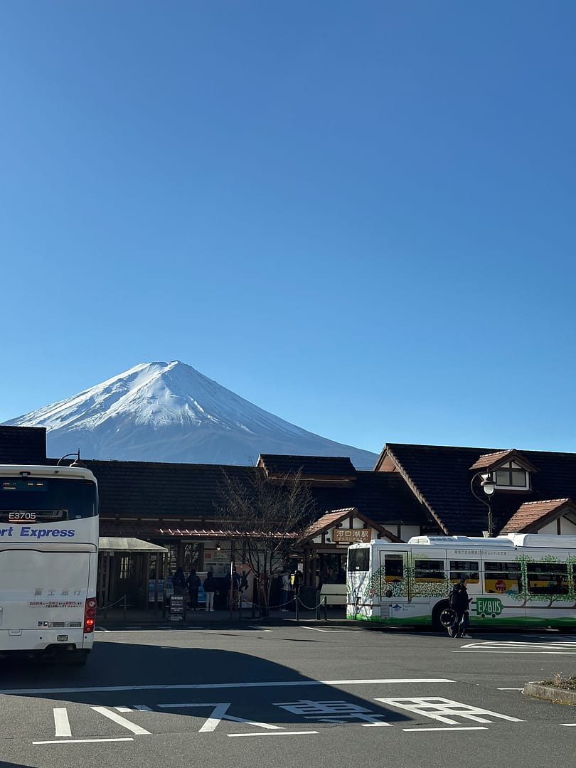 Fuji Highland bus from Tokyo to Mt Fuji
