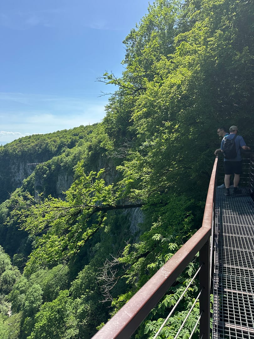 View from Okatse Canyon in Georgia