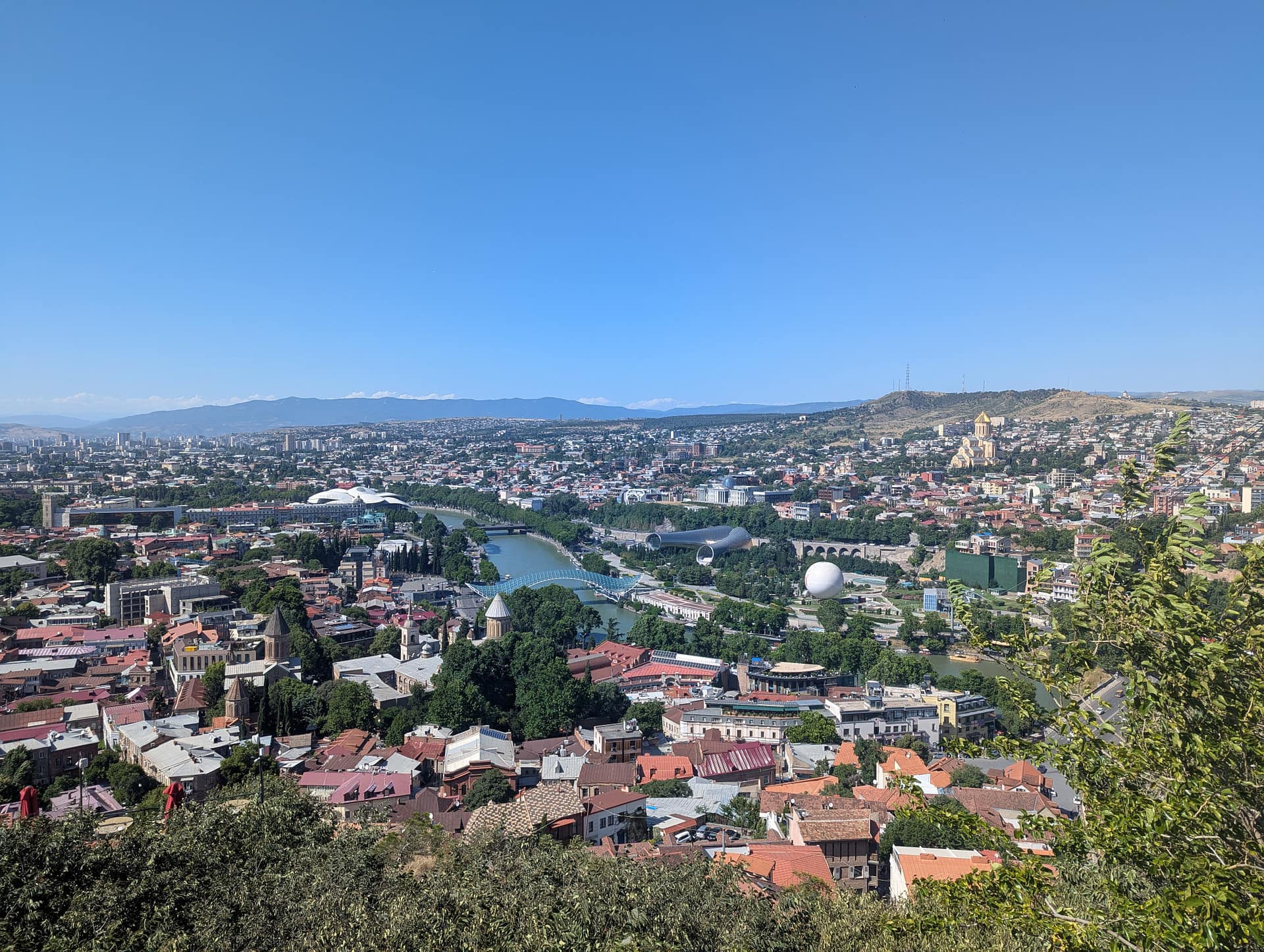 View over Tbilisi, Georgia
